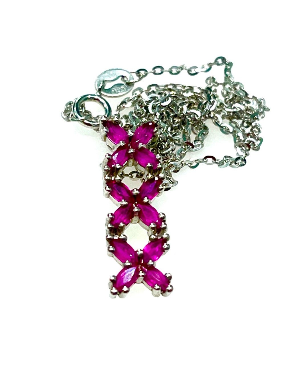 Natural Ruby 14KGP Necklace